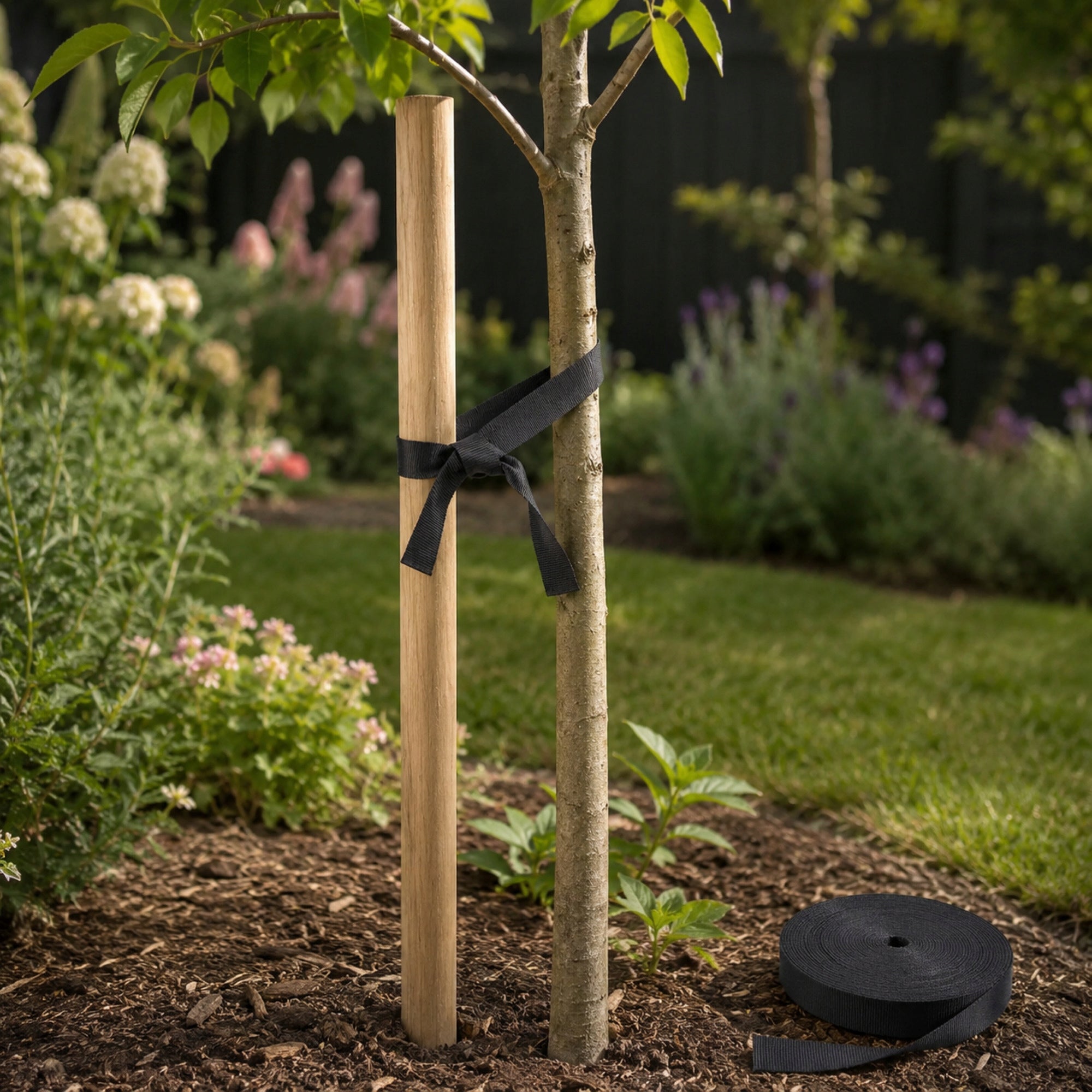 GARDEN TAPE FOR PLANT LIGATION 30mm/50m TREE TREES STRONG Number of pieces 1 pcs