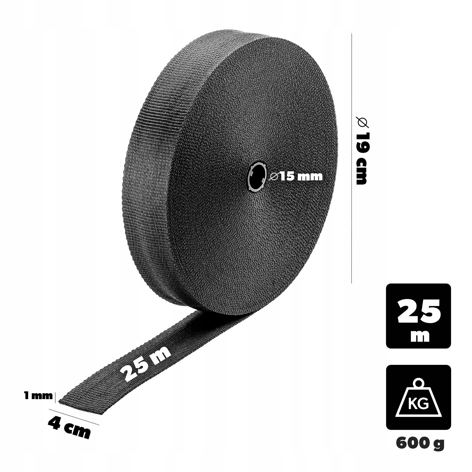 GARDEN TAPE FOR PLANT LIGATION 40mm/25m TREE TREES STRONG Manufacturer code K16006_1