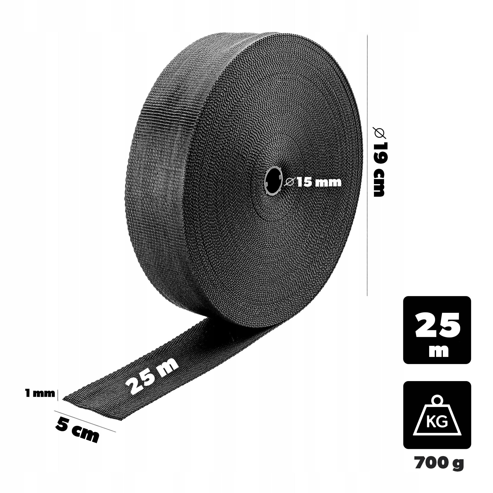 GARDEN TAPE FOR PLANT LIGATION 50mm/25m TREE TREES STRONG Manufacturer code K16007_1