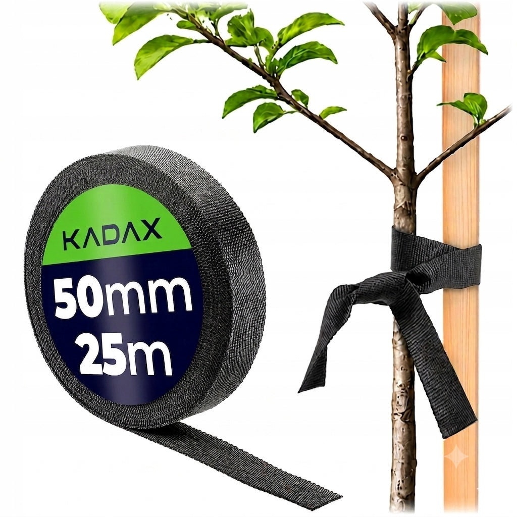 GARDEN TAPE FOR PLANT LIGATION 50mm/25m TREE TREES STRONG