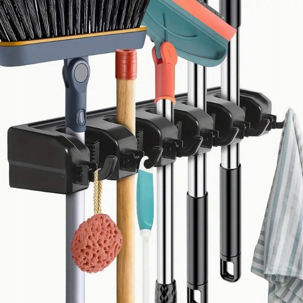 GARDEN TOOL HANGER Wall Mounted Broom Holder Brush Mop Rake Maximum load 15 kg