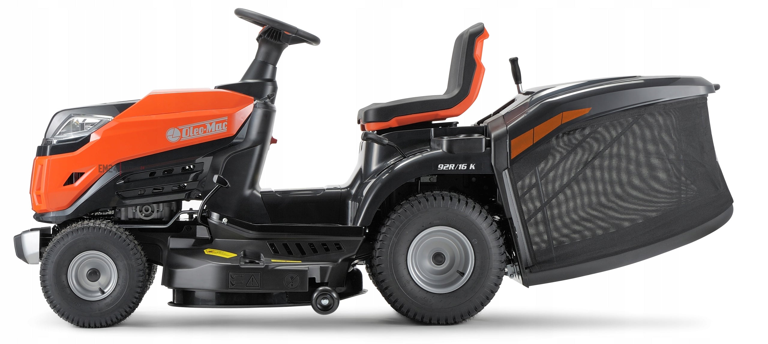 GARDEN TRACTOR MOWER OLEO-MAC OM 92R/19 KV 586C 92CM 19KM 2 CYLINDERS Model 92R/19 KV