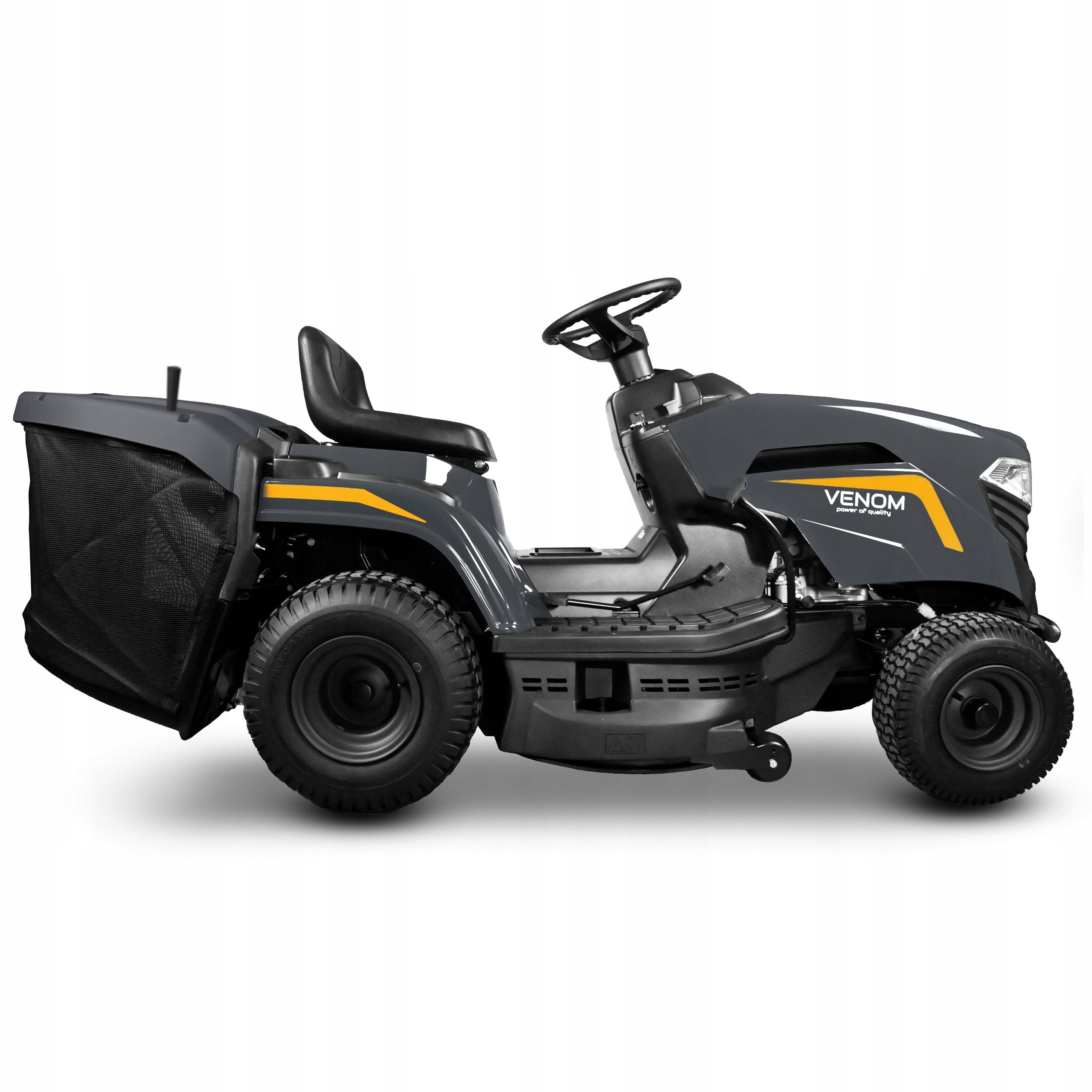 GARDEN TRACTOR VENOM BY STIGA MOWER 450 HYDRO 12IN1 MULCHING SUPER Basket capacity 240 l