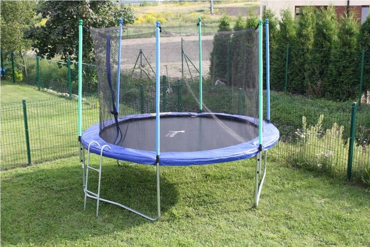 GARDEN TRAMPOLINE ATLAS SPORT 252 cm 8FT MESH 180 CM LADDER EAN (GTIN) 5904323440473