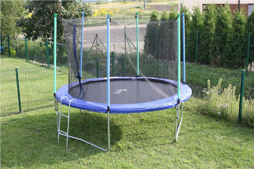 GARDEN TRAMPOLINE ATLAS SPORT 312 cm 10ft MESH 180 CM LADDER Manufacturer code JKL10FT