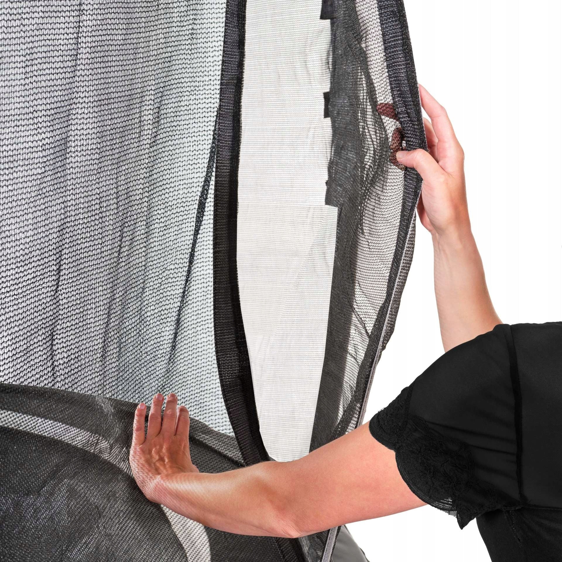 GARDEN TRAMPOLINE CLASSIC NET 305 CM BLACK Kind with net