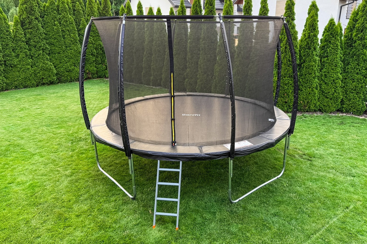 GARDEN TRAMPOLINE FIGS V2 WITH INNER NET 366CM 12FT /SONIFIT Packaging status original