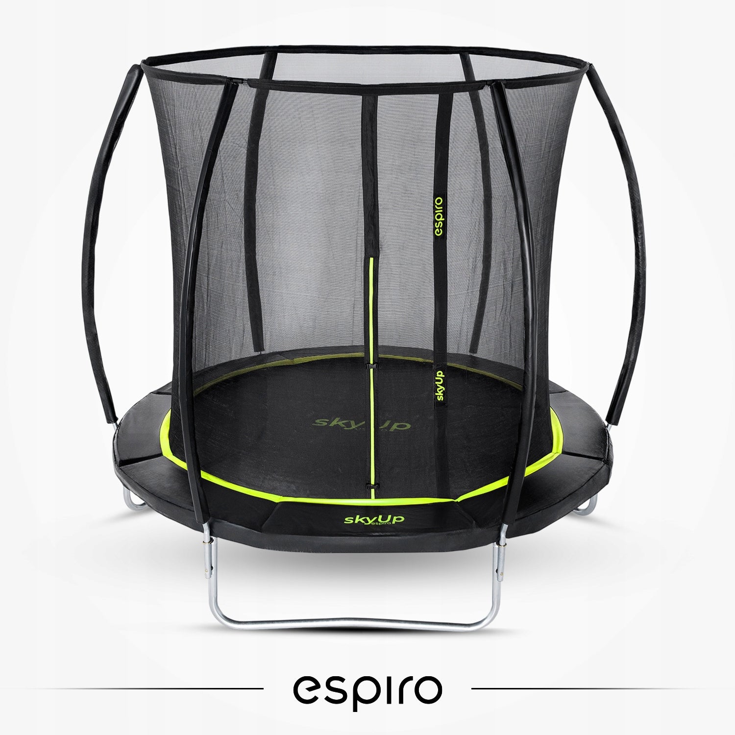 GARDEN TRAMPOLINE FOR CHILDREN ESPIRO WITH INNER NET 8FT 244CM Manufacturer code 8FT green/black
