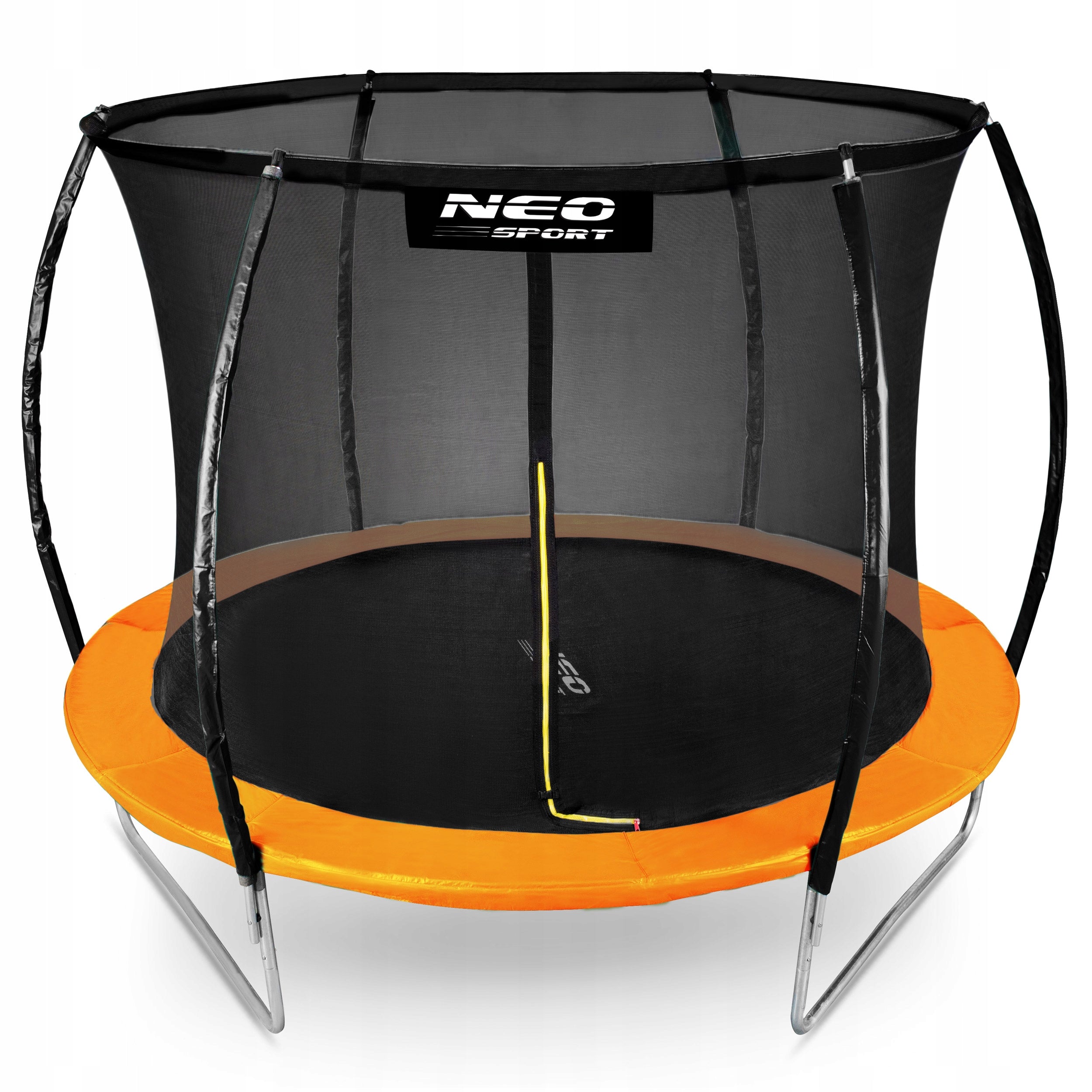 GARDEN TRAMPOLINE FOR CHILDREN LADDER 252cm 8ft Kind with net