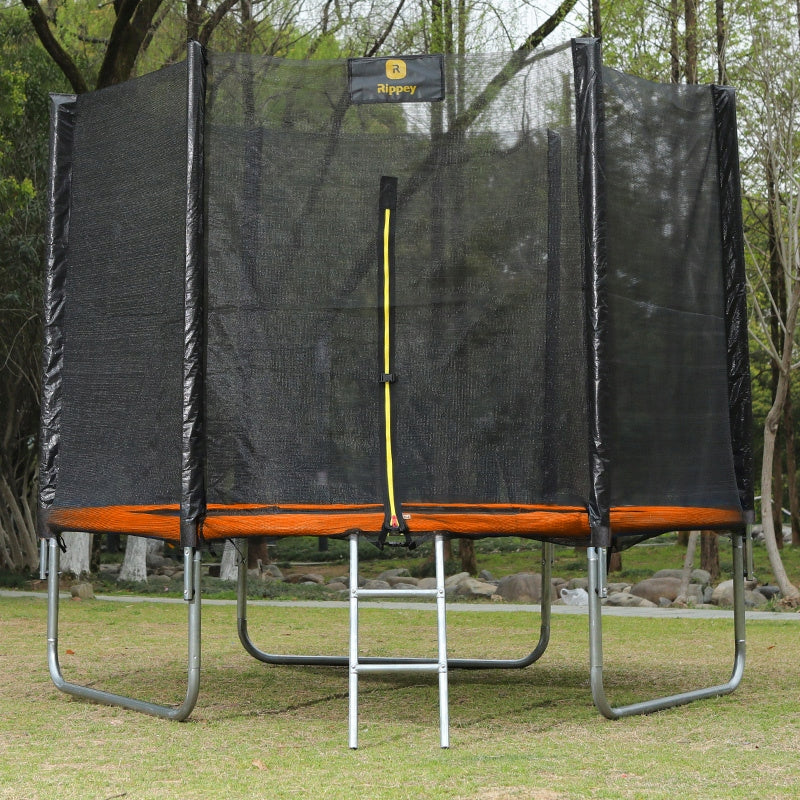 GARDEN TRAMPOLINE FOR CHILDREN SKY 10FT BLACK-ORANGE 305 CM 10FT-SKY Kind with net