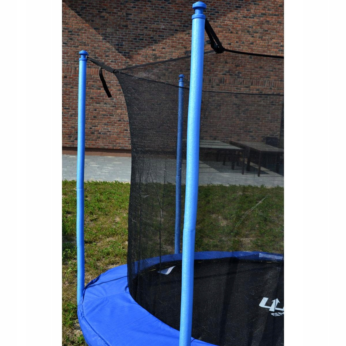 GARDEN TRAMPOLINE INTERNAL MESH SPORT FOR CHILDREN 8FT 244cm ENERO Net height 180 cm