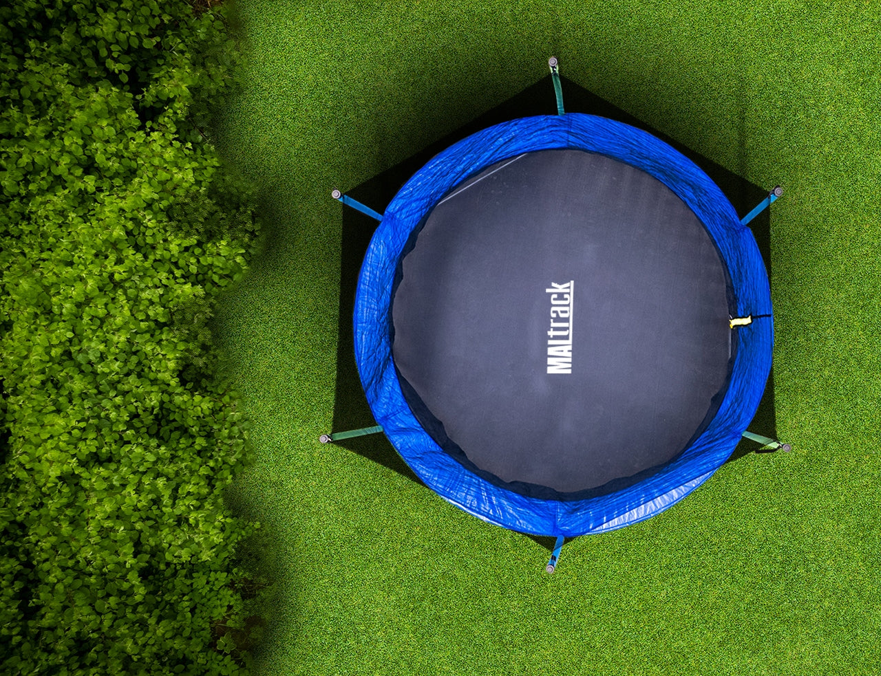 GARDEN TRAMPOLINE LARGE 315 CM 10 ft MESH LADDER SOLID SAFE Manufacturer code 102706