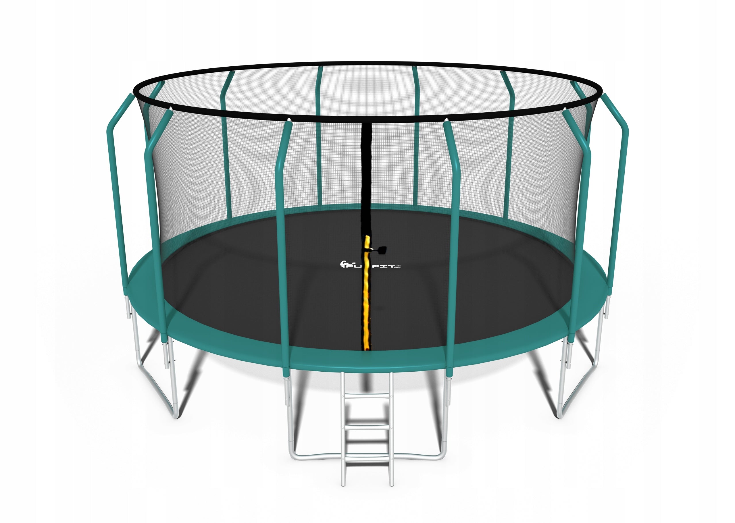 GARDEN TRAMPOLINE PREMIUM MESH INNER LADDER 490CM 16FT FUNFIT Manufacturer code 4471