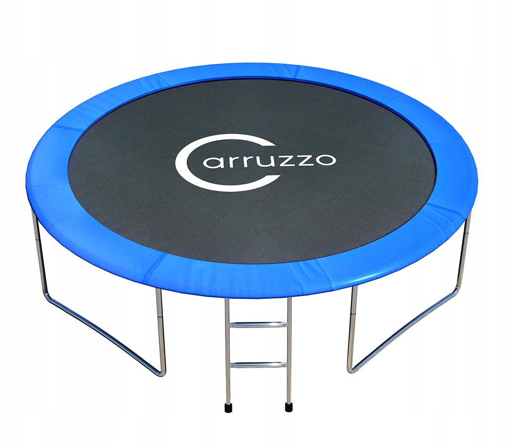 GARDEN TRAMPOLINE ROUND STABLE FOR CHILDREN 360 cm + MESH + LADDER Net height 180 cm
