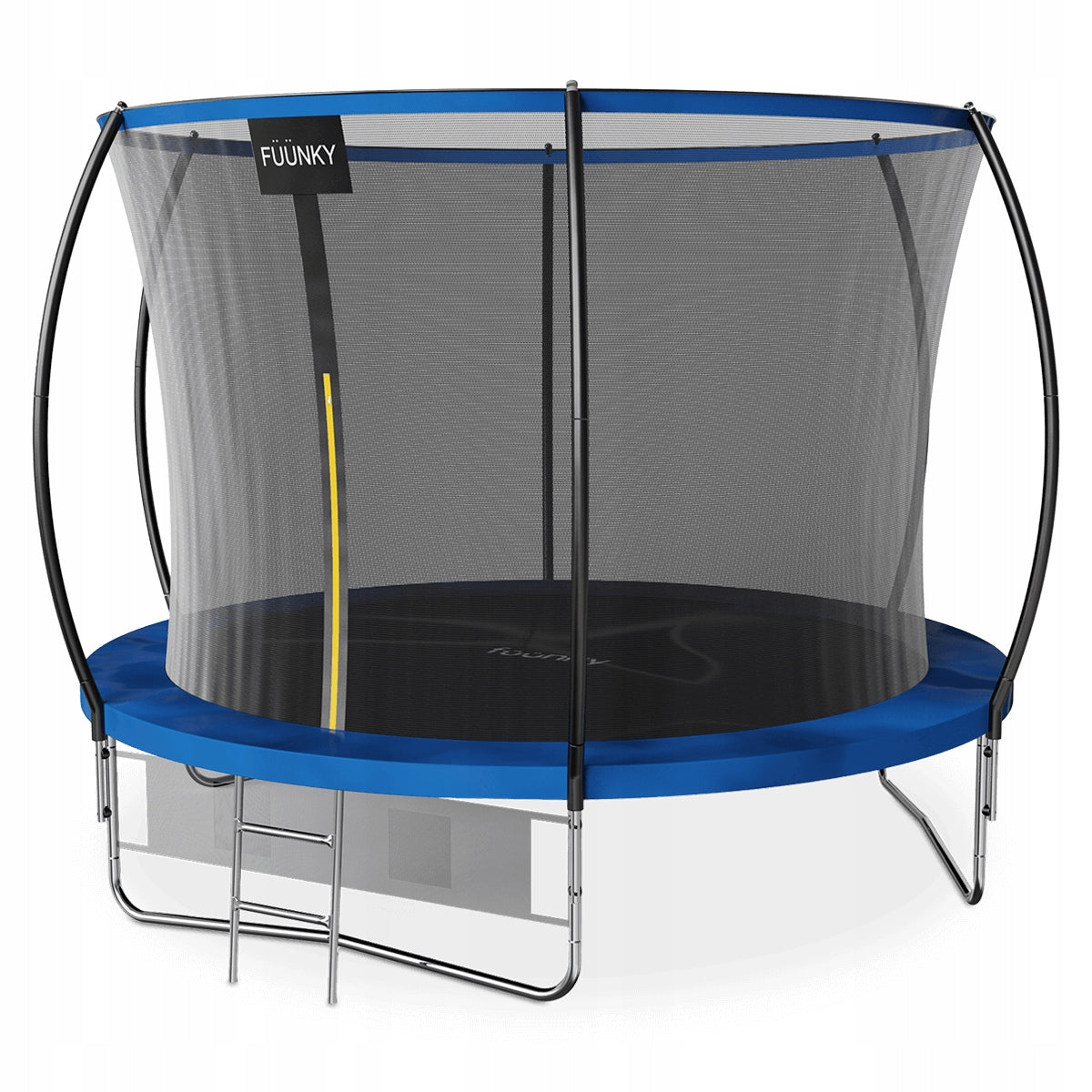 GARDEN TRAMPOLINE for children 10FT LADDER + SHOE NET Fuunky 305 cm