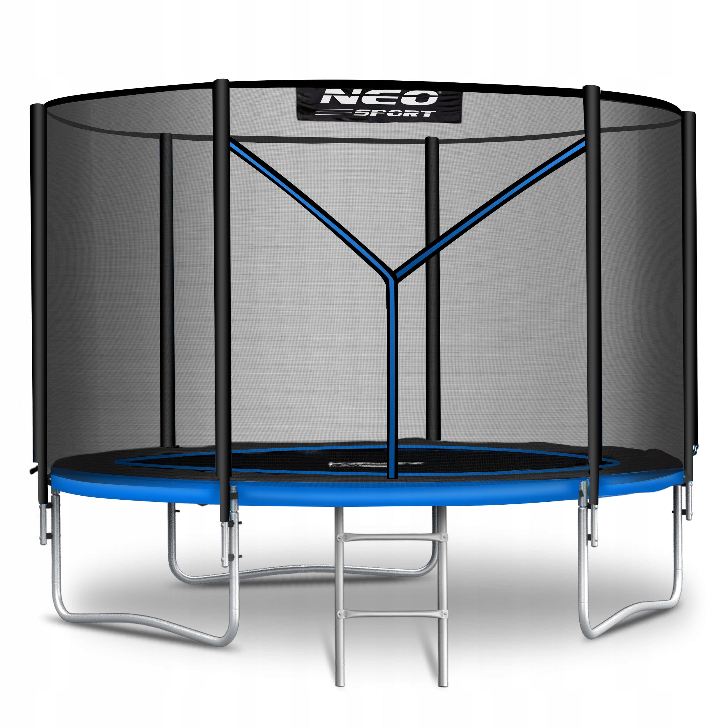 GARDEN TRAMPOLINE for children 252cm NEOSPORT safe solid 8ft