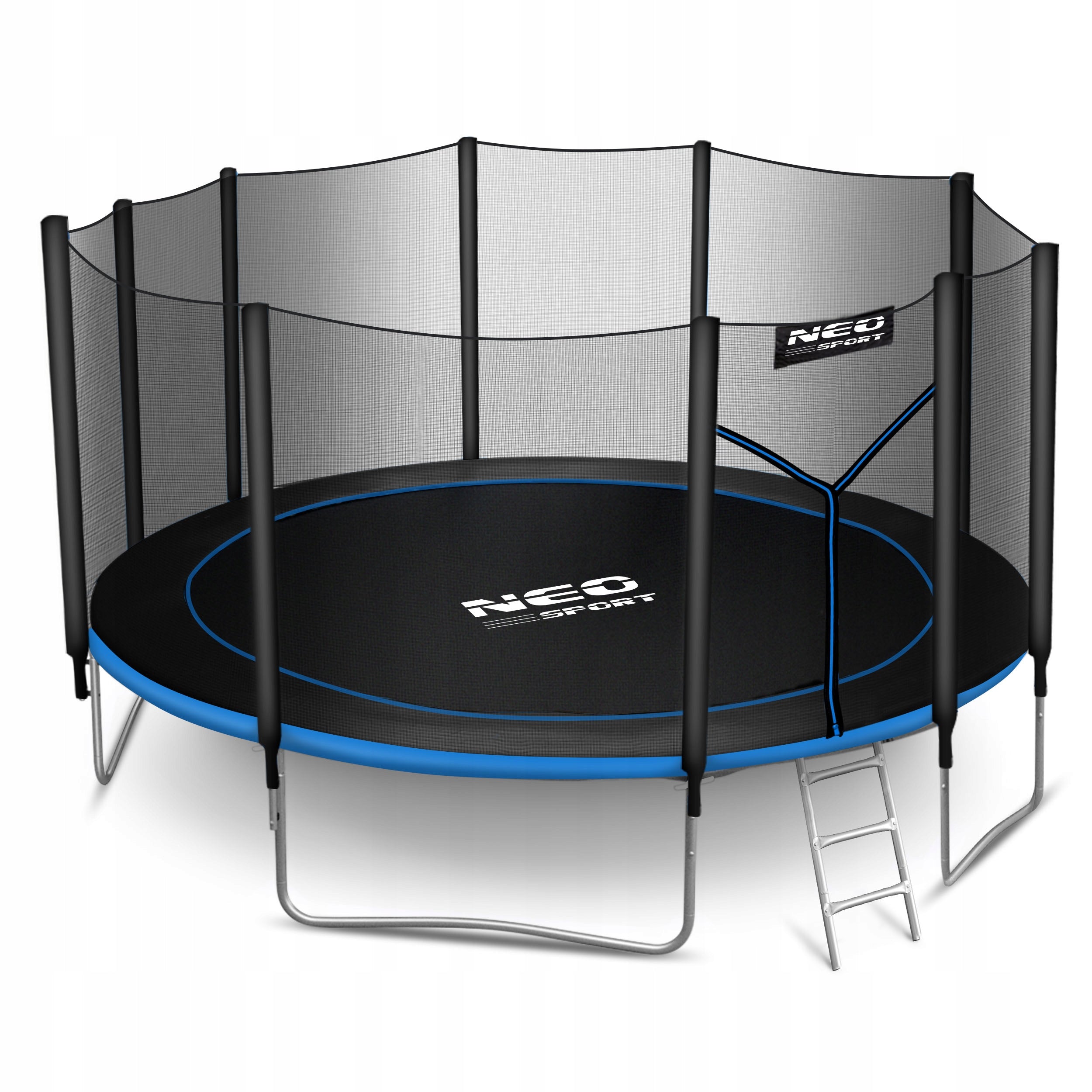 GARDEN TRAMPOLINE for children with OUTDOOR NETTING 435cm 15ft NEOSPORT Brand Neo-sport