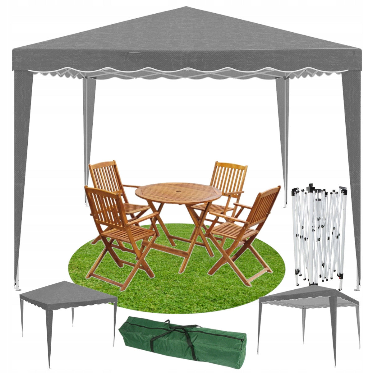 GARDEN Tent COMMERCIAL Pavilion Frame VENDING MACHINE Quick Folding 3X3 METERS Type pavilion