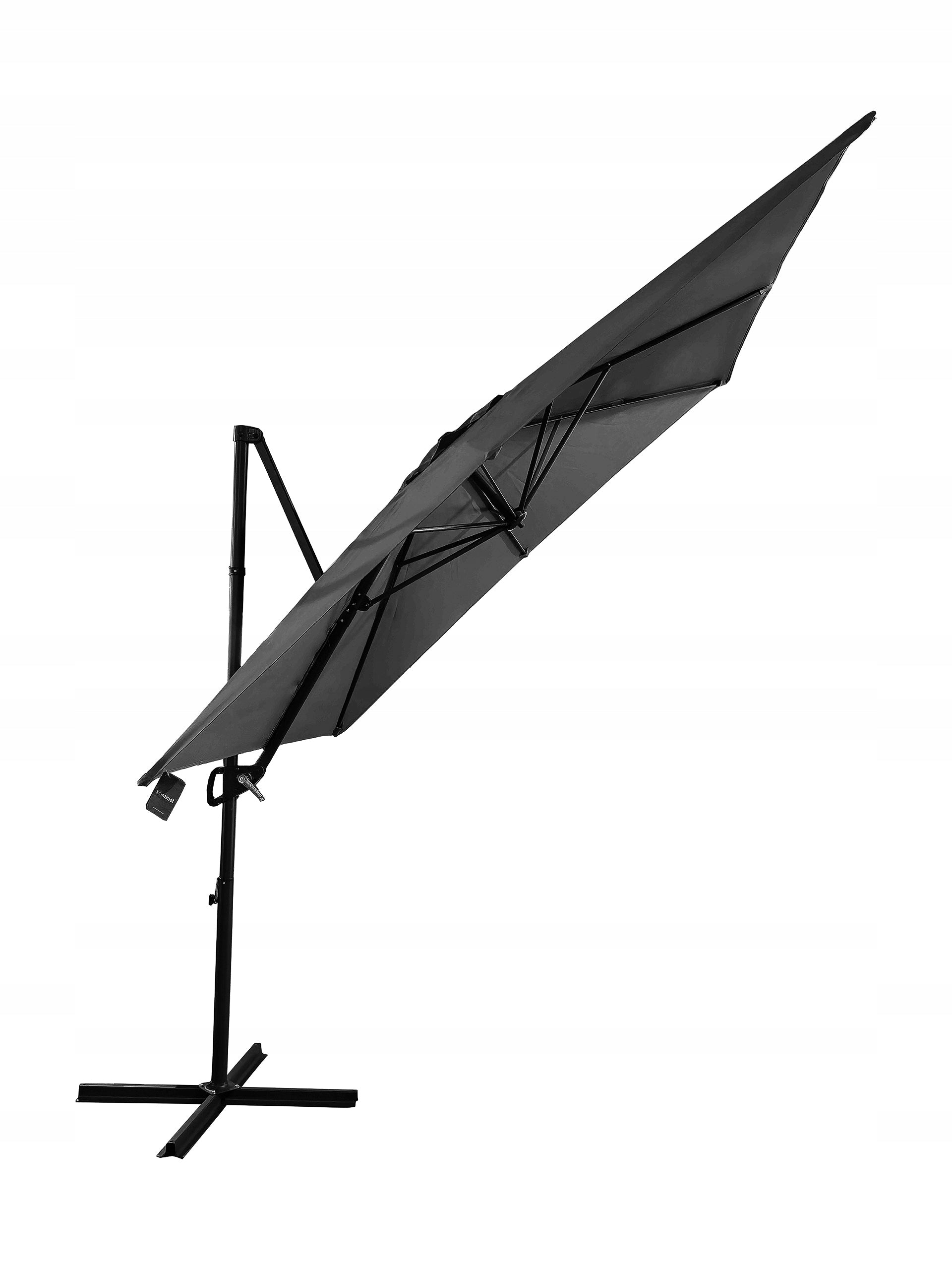 GARDEN UMBRELLA 300 cm FOLDING WITH BOOM COVER AUSTIN C. GREY Manufacturer code 5.06.13259