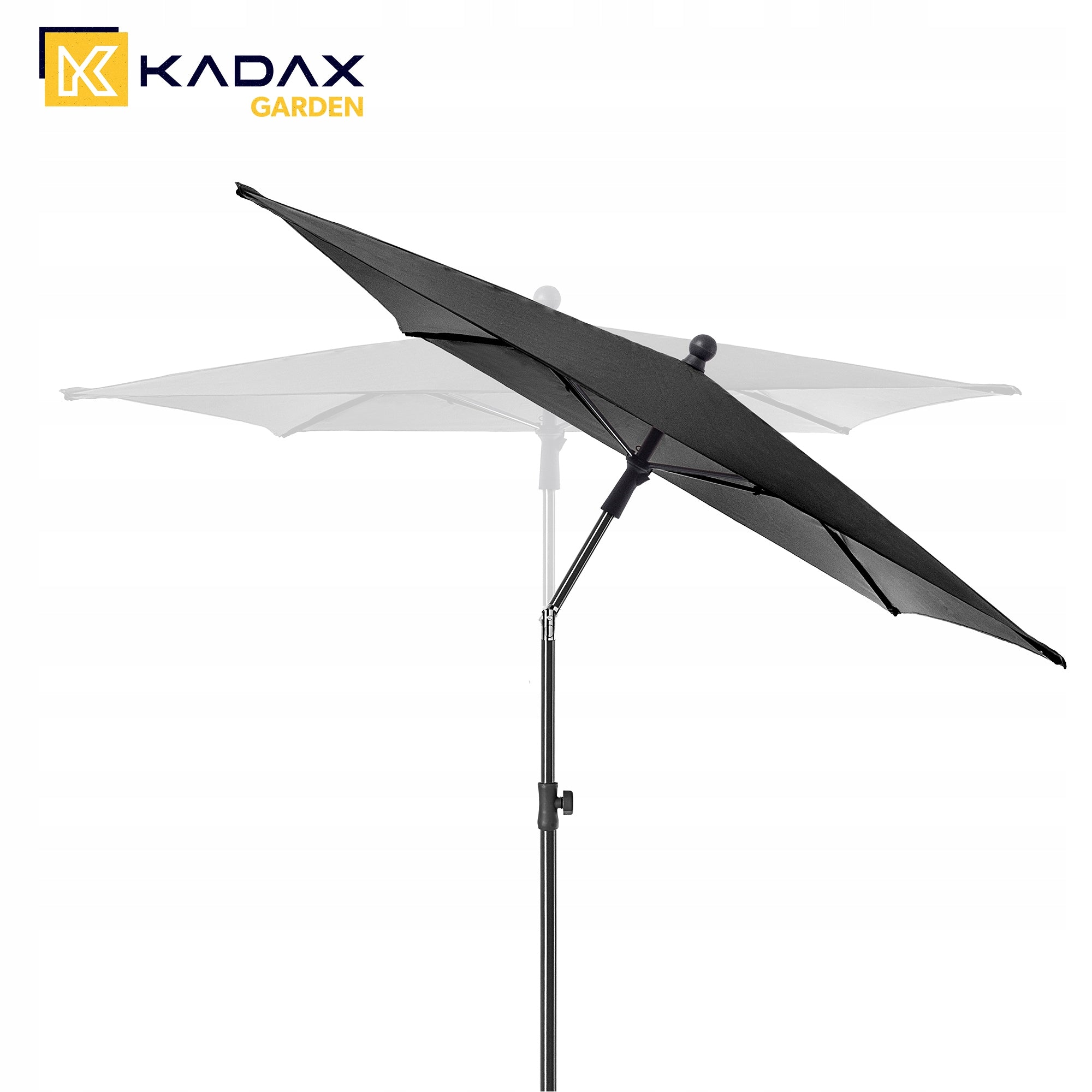 GARDEN UMBRELLA LARGE 210cm FOLDING BALCONY BROKEN RECTANGULAR COVER Product height 254 cm