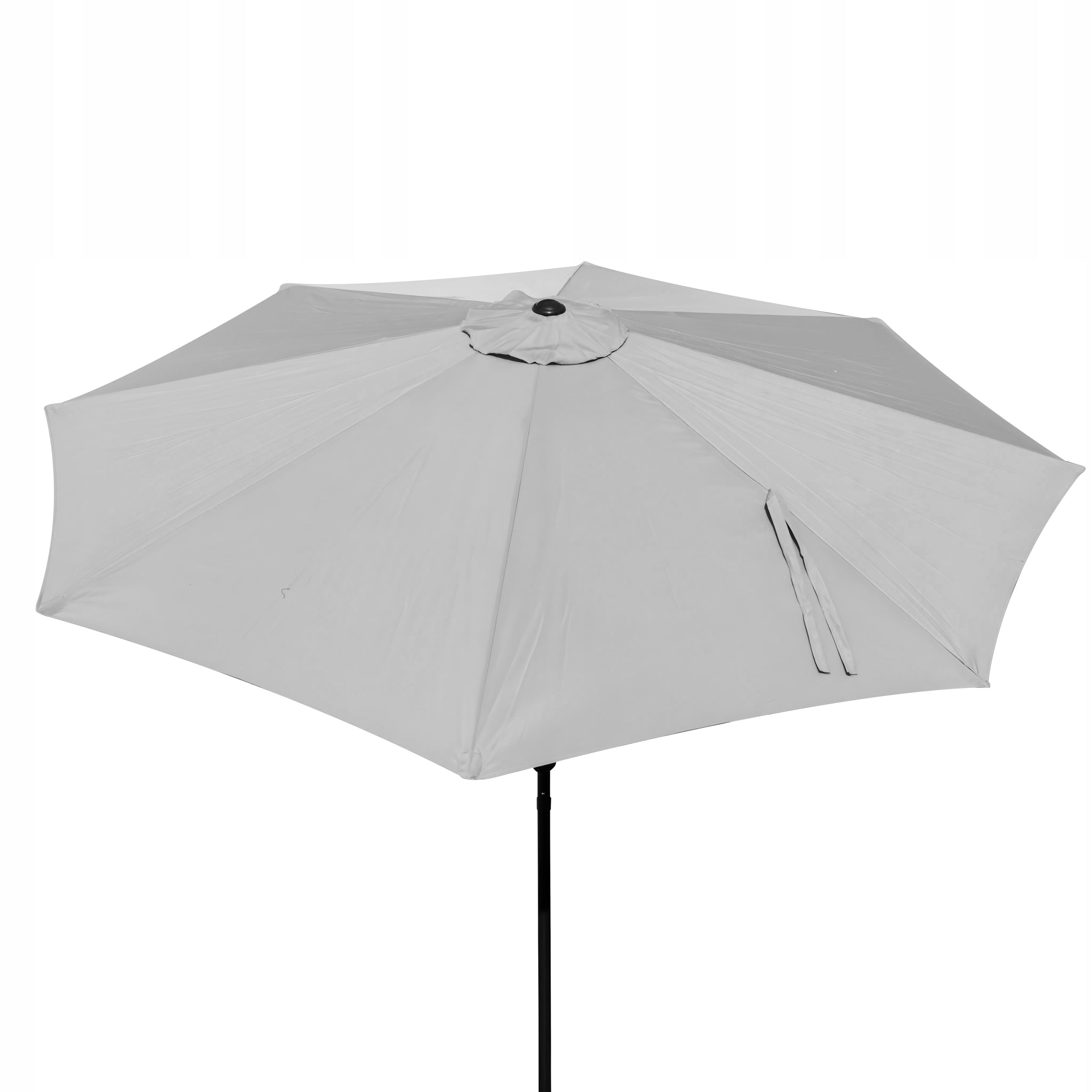 GARDEN UMBRELLA LARGE SIMPLE GREY BALCONY TERRACE FOLDING 300 CM Diameter/width 300 cm