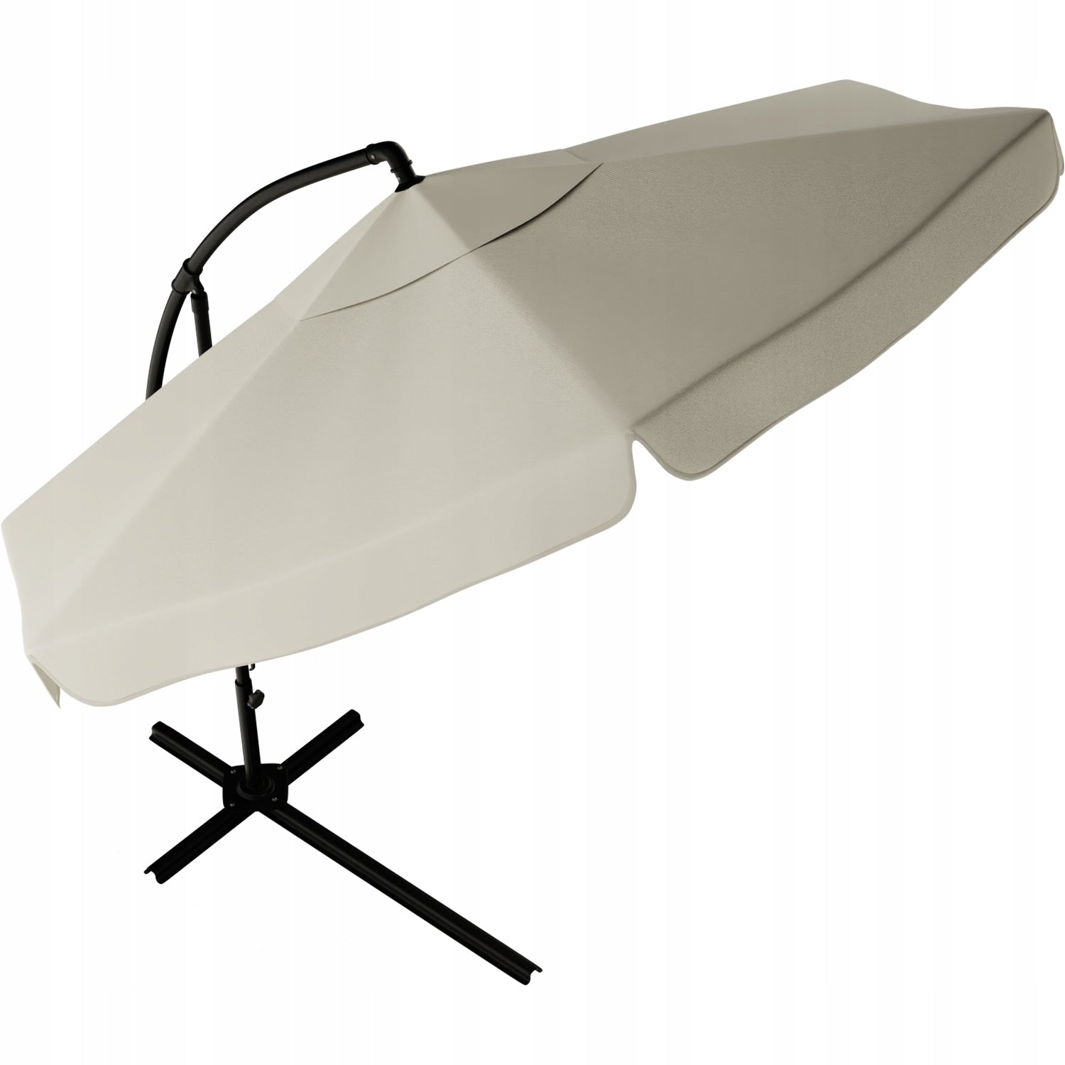 GARDEN UMBRELLA WATERPROOF ON BOOM WITH FRILL 350cm + COVER 3,5M EAN (GTIN) 5904347190378