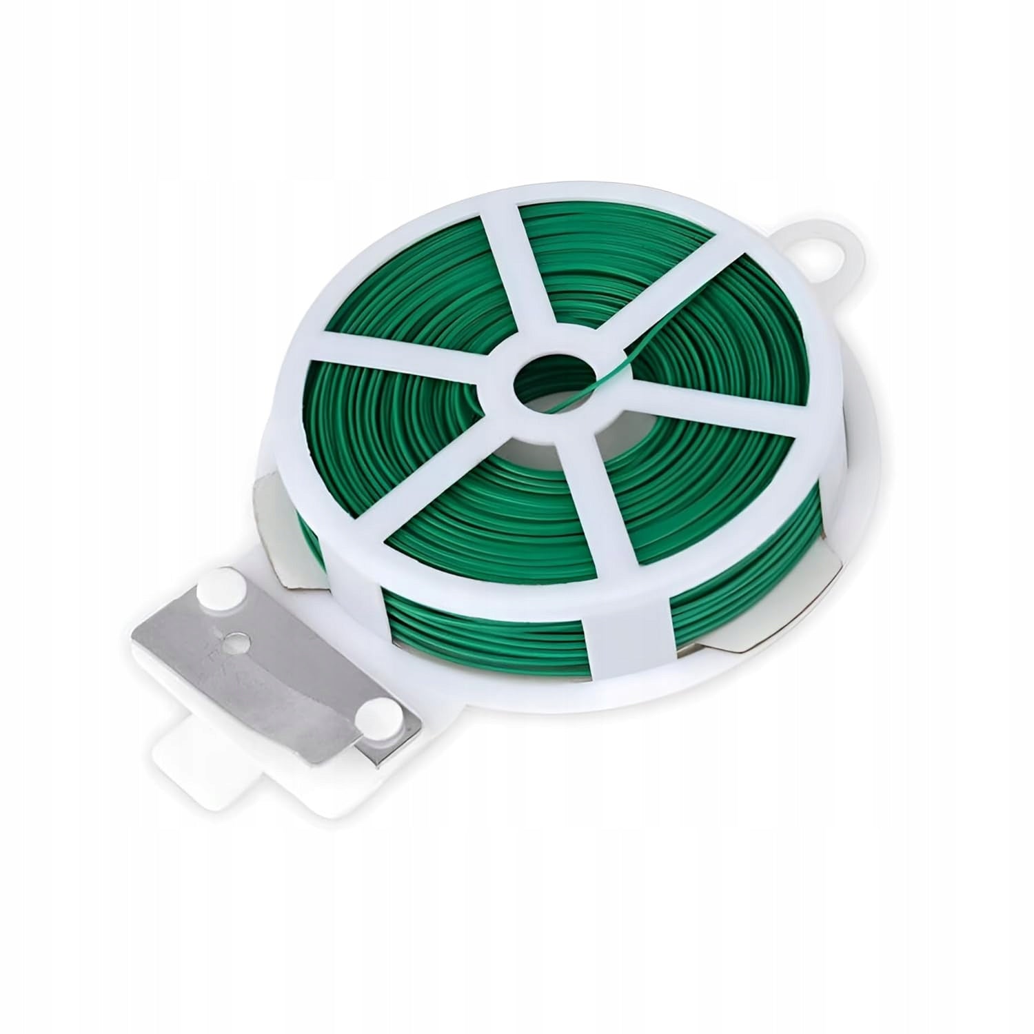 GARDEN WIRE COATED CORD WITH CUTTER 20M PLANT LIGATION Packaging status original