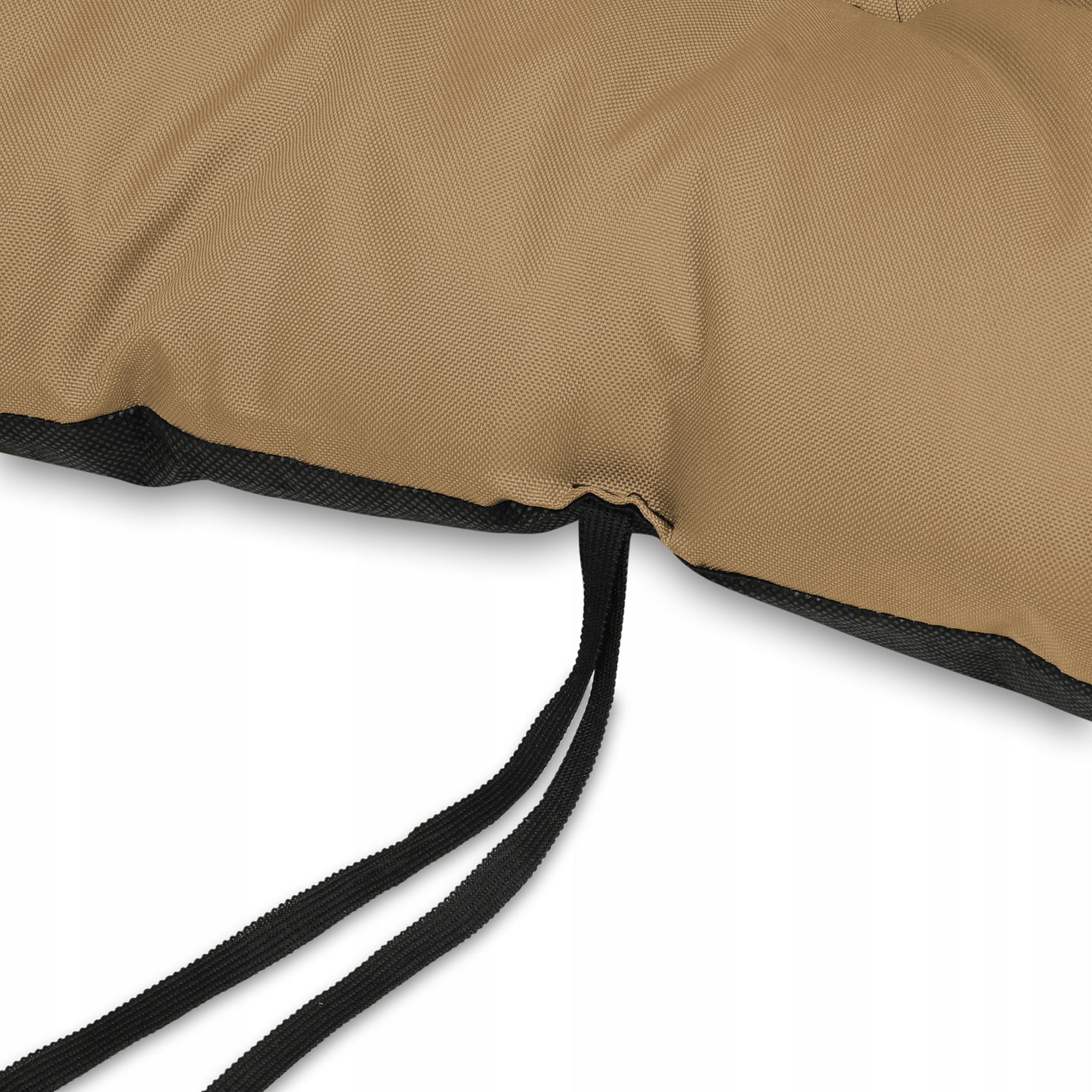 GARDEN cushions for furniture RATTAN comfortable 180x60x50 SET OF 3 BEIGE Cushion thickness 10 cm