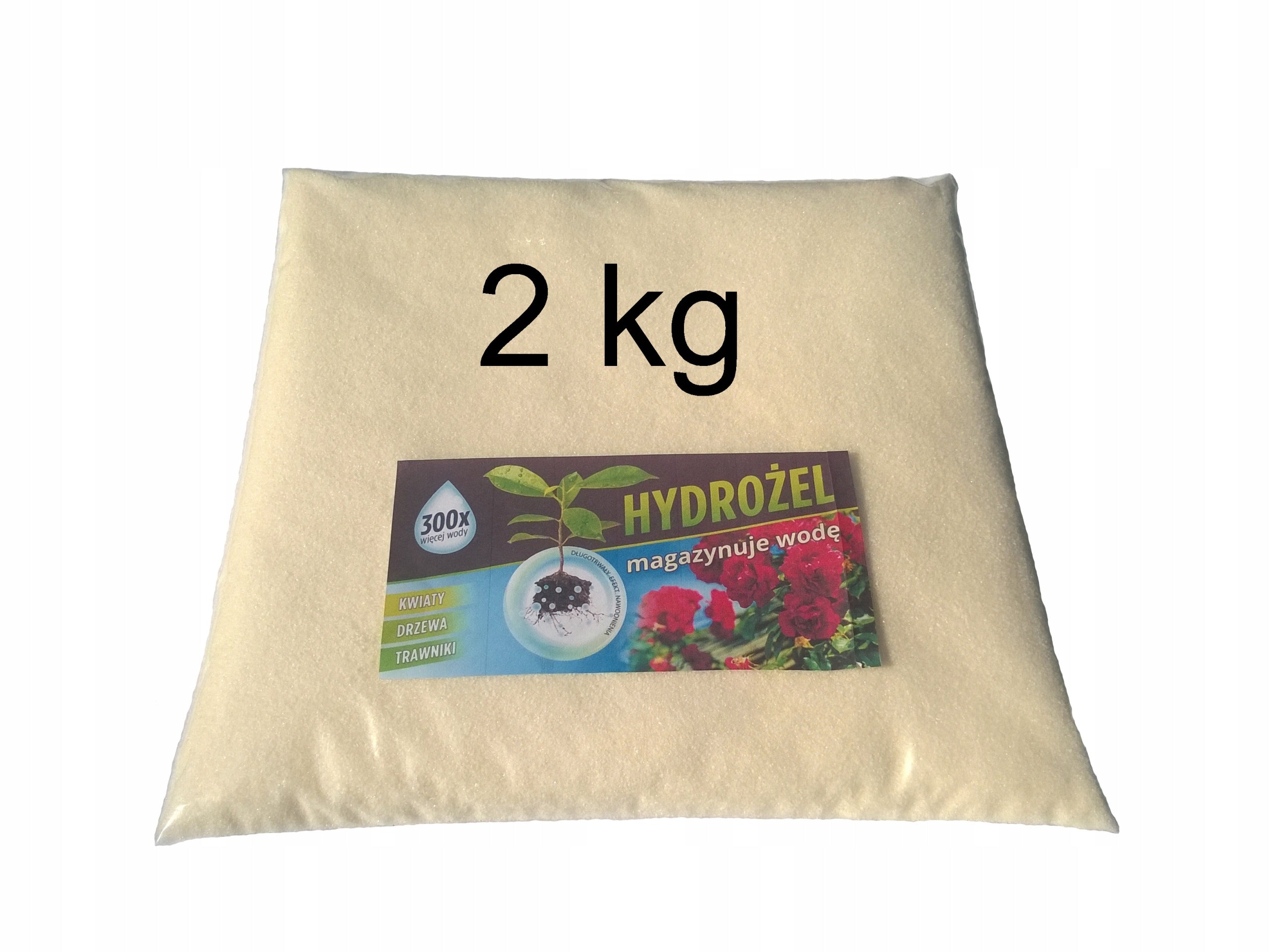 GARDENING Hydrogel 2 kg hydrogel for dried flowers fruit vegetables Volume 2 l