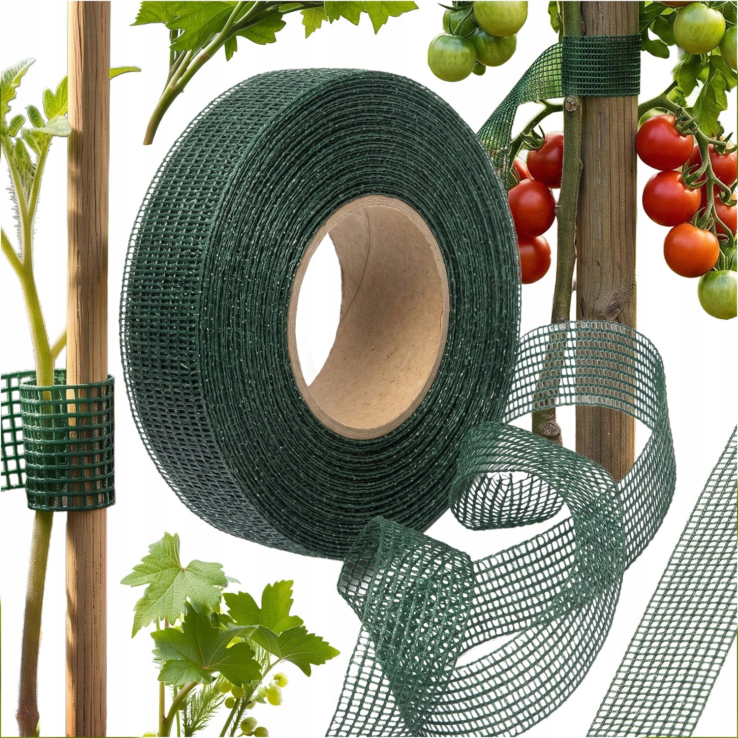 GARDENING TAPE FOR TYING PLANT TREES 3CM X 50M Packaging status original