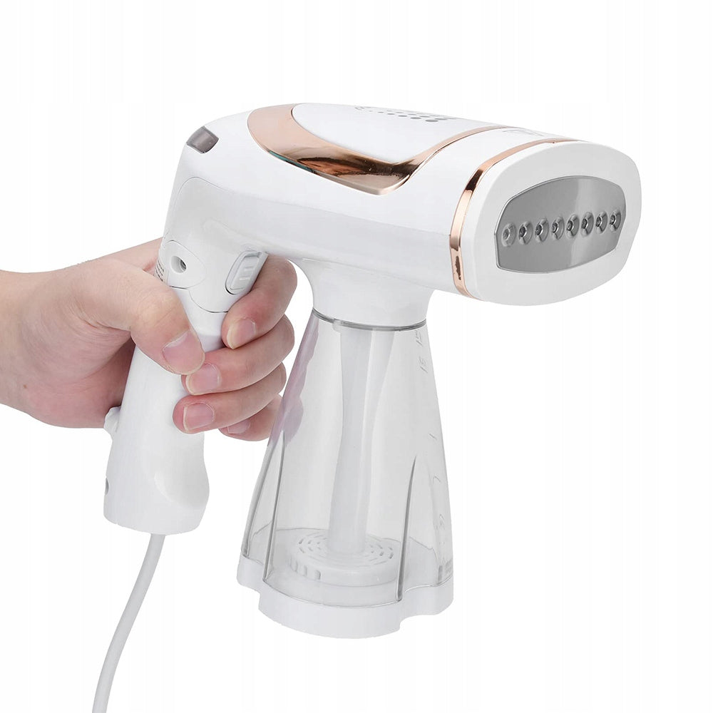 GARMENT STEAMER IRON HANDHELD STEAMER SET 250ml Capacity Dominant color white