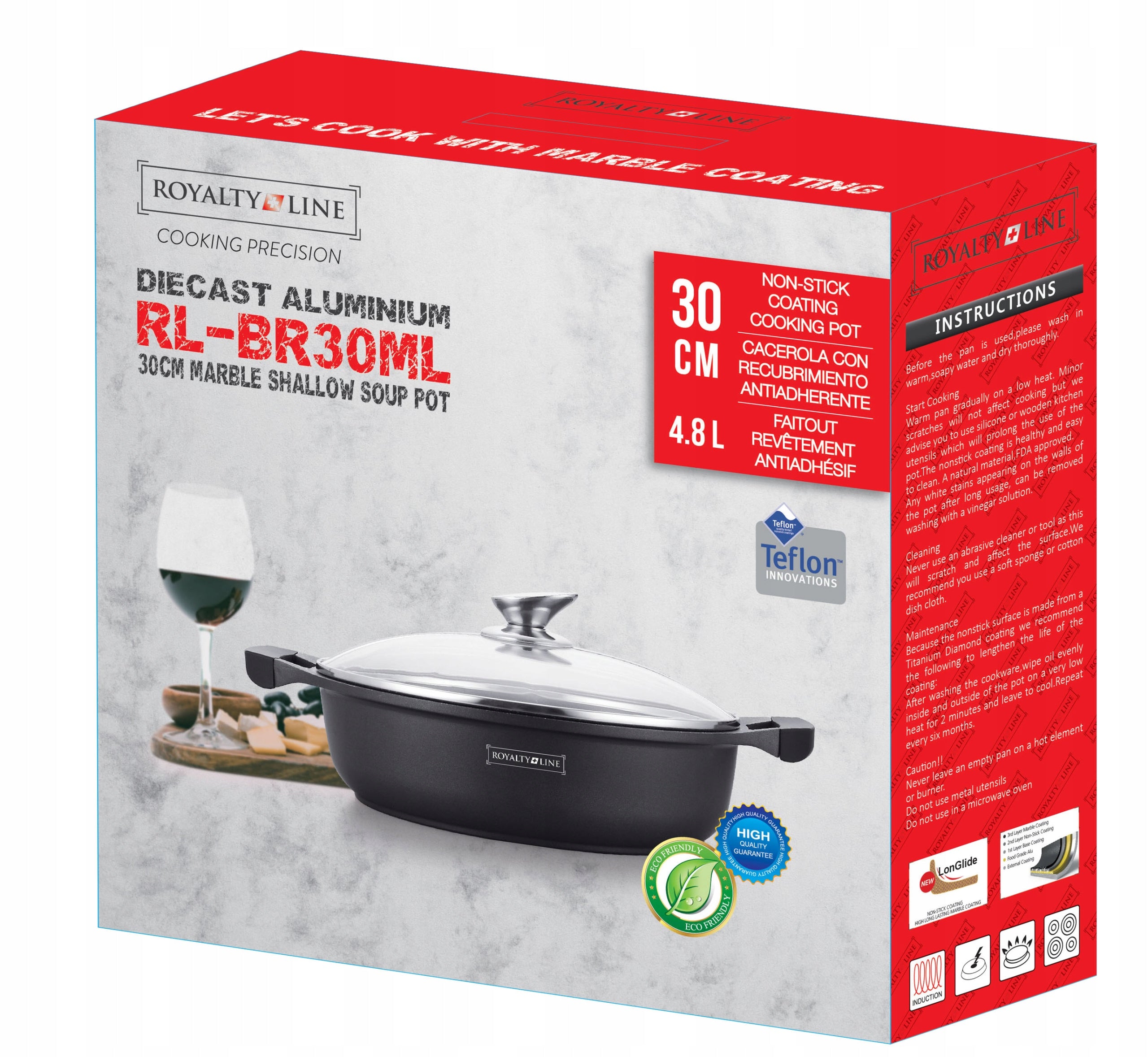 Royal Line Topf, 30 cm