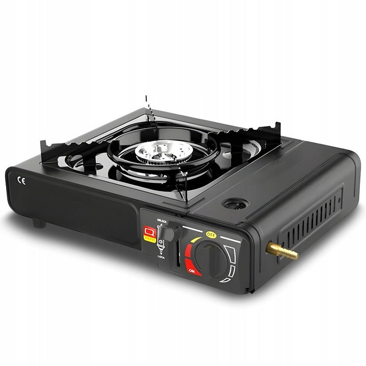 GAS COOKER 1 GAS BURNER FOR GAS CARTRIDGES + 2IN1 SUITCASE Manufacturer code Turystyczna Na Kartusze Butle 6 kartuszy