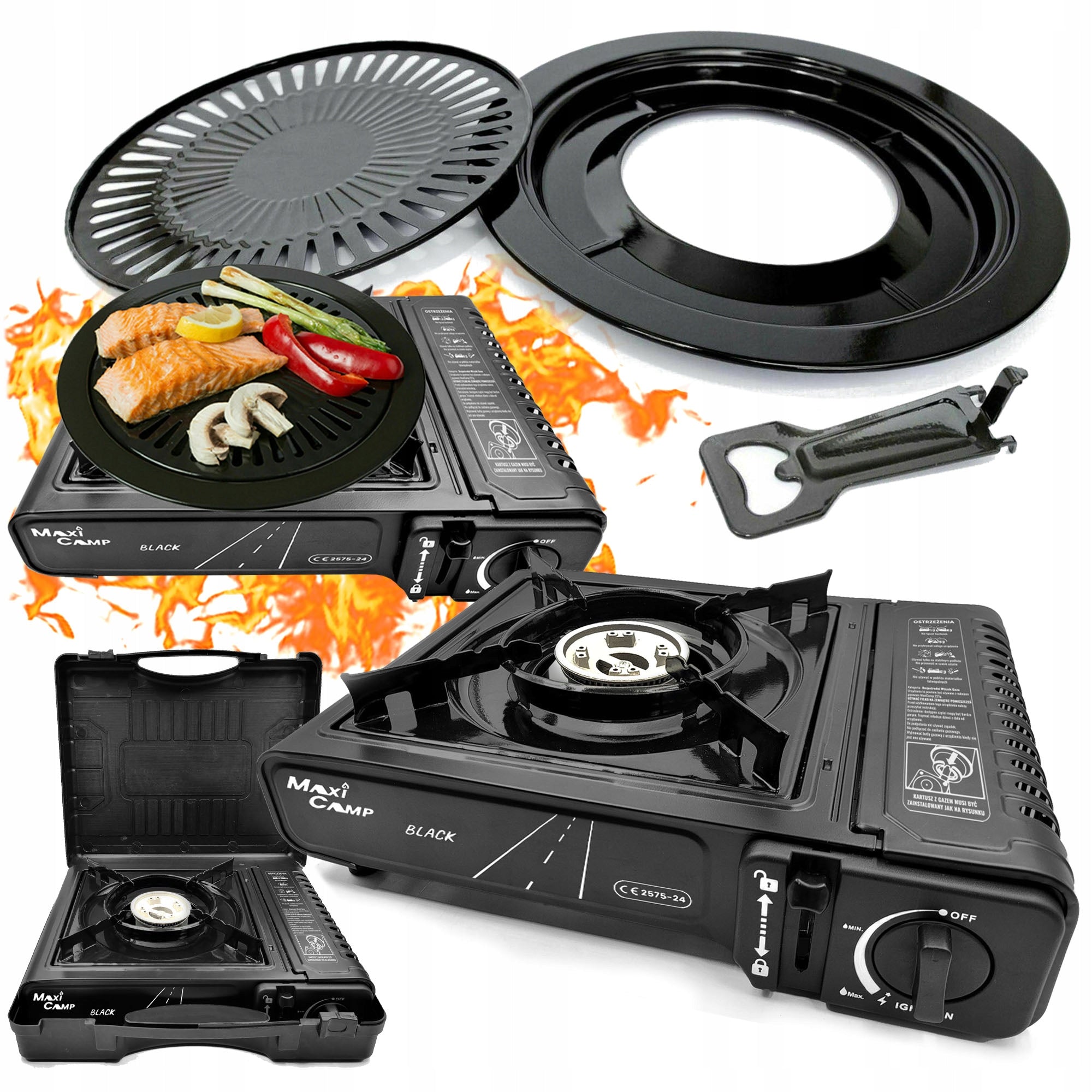 GAS COOKER GRILL COVER CERTIFICATE camping TIR