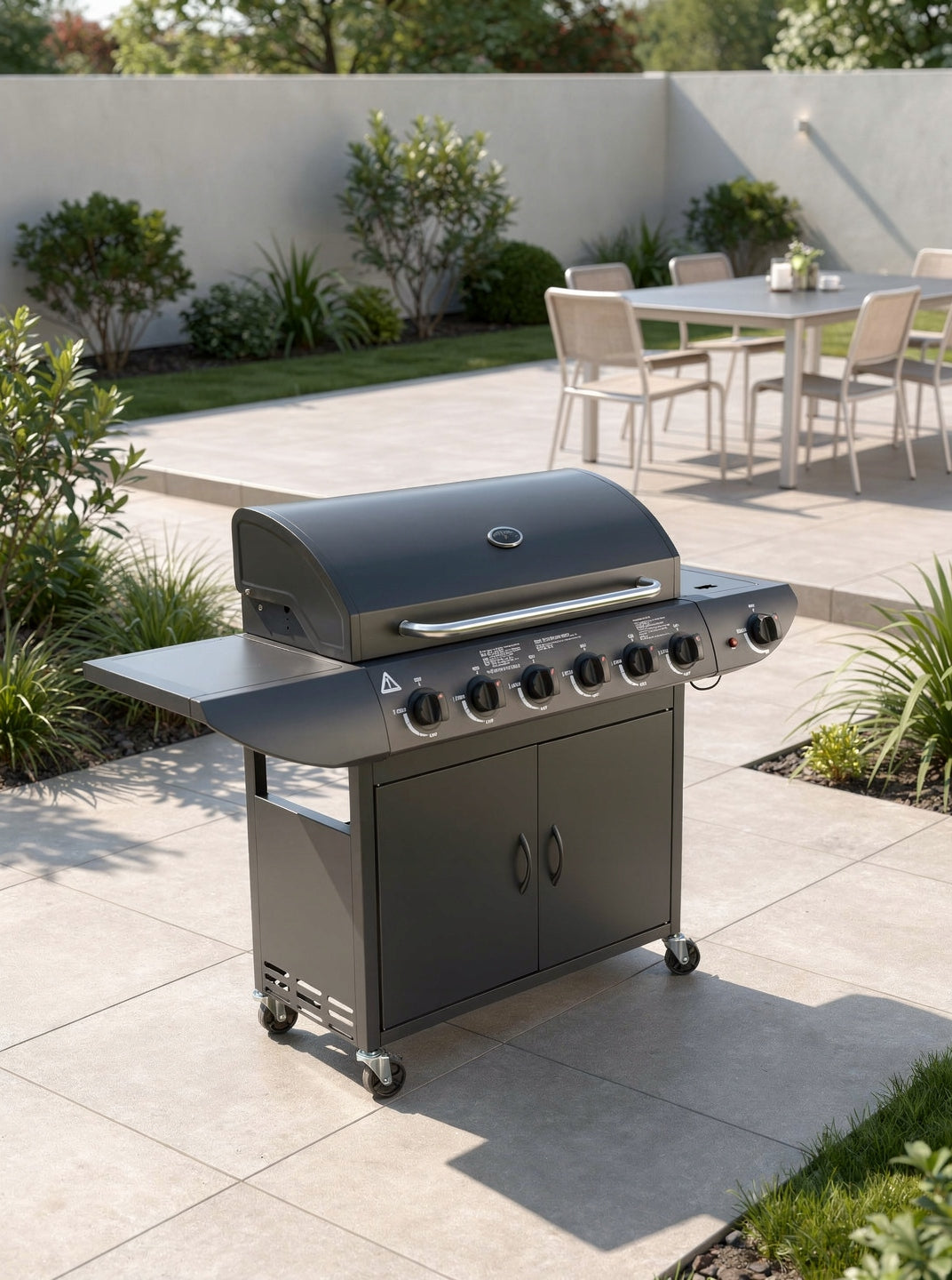 GAS GRILL 6 BURNER JS-GG00601 Packaging status original
