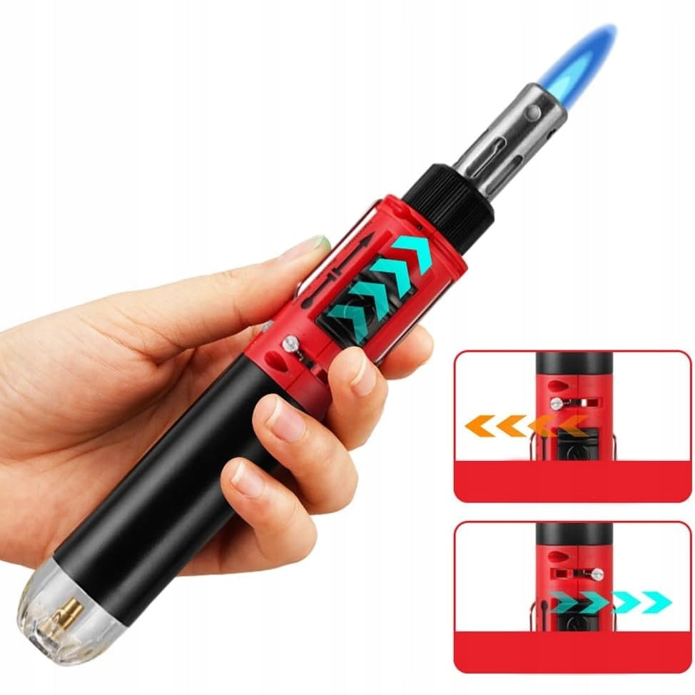 GAS SOLDERING IRON GS12 WELDING MACHINE GAS PORTABLE HEAT GUN BURNER 1300°C Kind gas