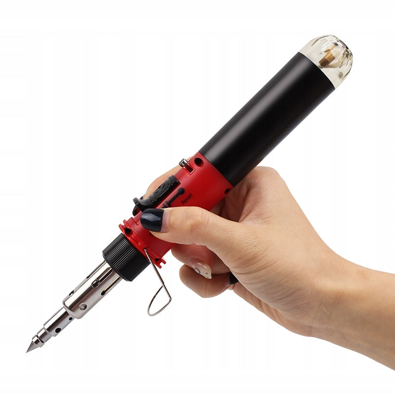 GAS SOLDERING IRON GS12 WELDING MACHINE GAS PORTABLE HEAT GUN BURNER 1300°C Packaging status original