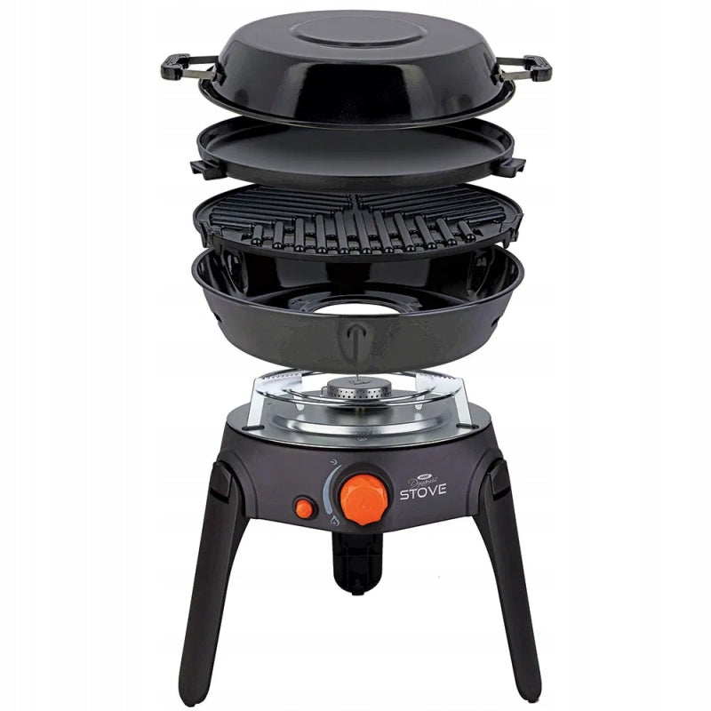 GAS STOVE TOURIST GRILL PIEZO STOVE DYNAMIC NGT Packaging status original