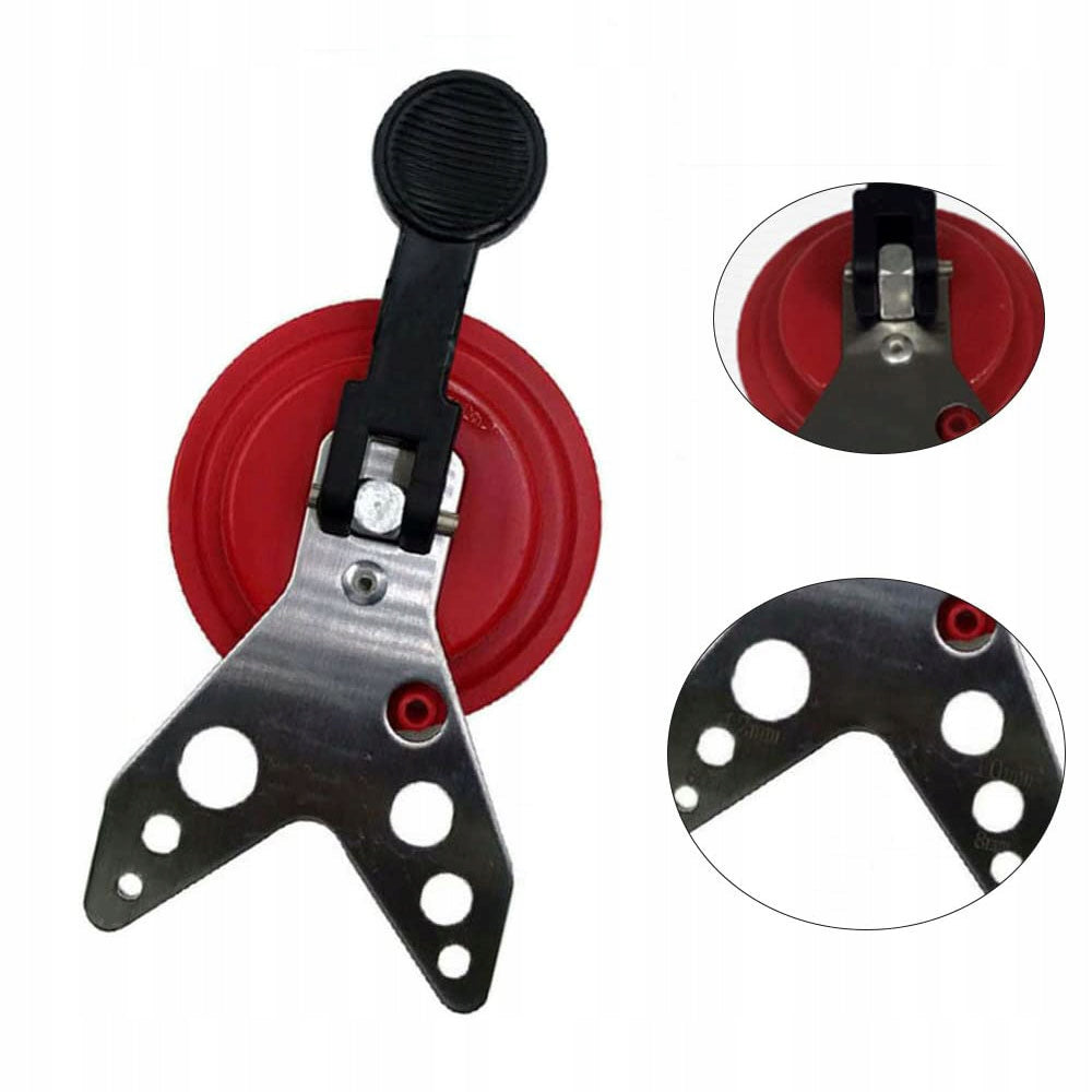 GAUGE GUIDE FOR DRILL FORAMINIFERA LACE SUCTION CUP FOR DRILLING EAN (GTIN) 0737041186867