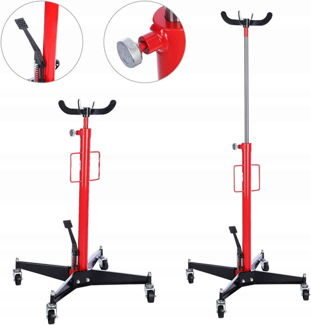 GEARBOX LIFT STAND FOOT PRESSER 500KG MARE SUPPORT