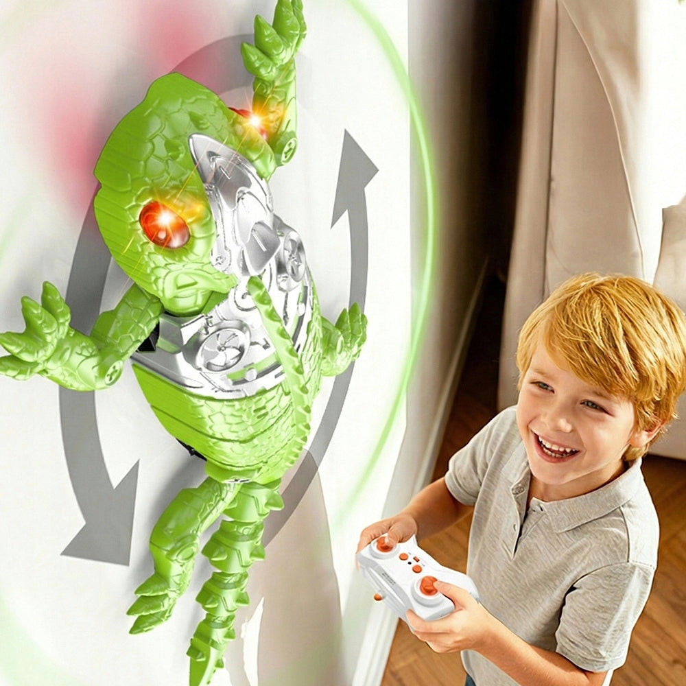 GECKO INTERACTIVE WALL CLIMBER REPTILE ROBOT | RC CRAWLS ON WALLS | LED EYES Manufacturer code interaktywna kreatywna