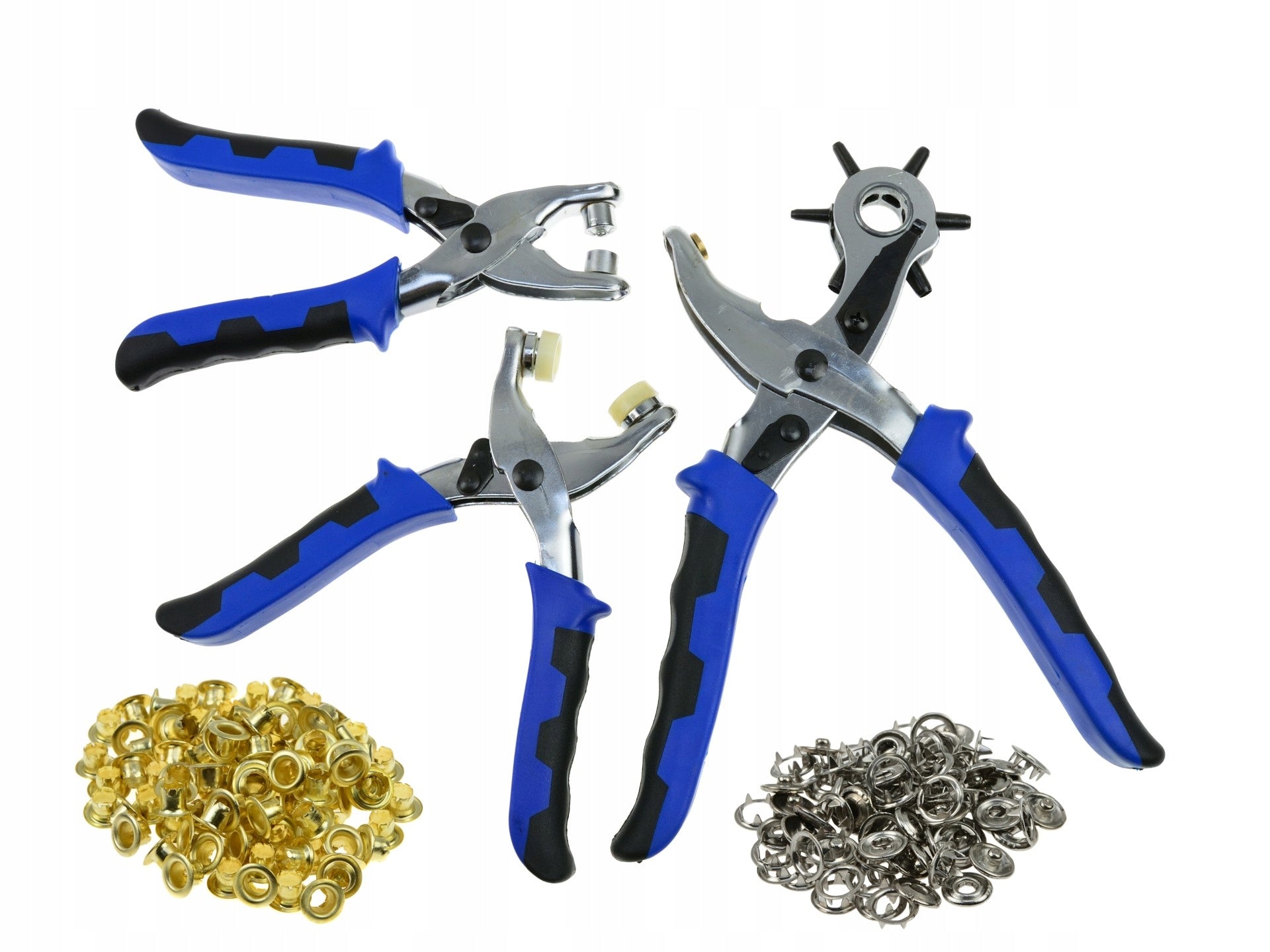 GEKO G01825 leatherette set for mesh holes and latches 128 el. Brand Geko