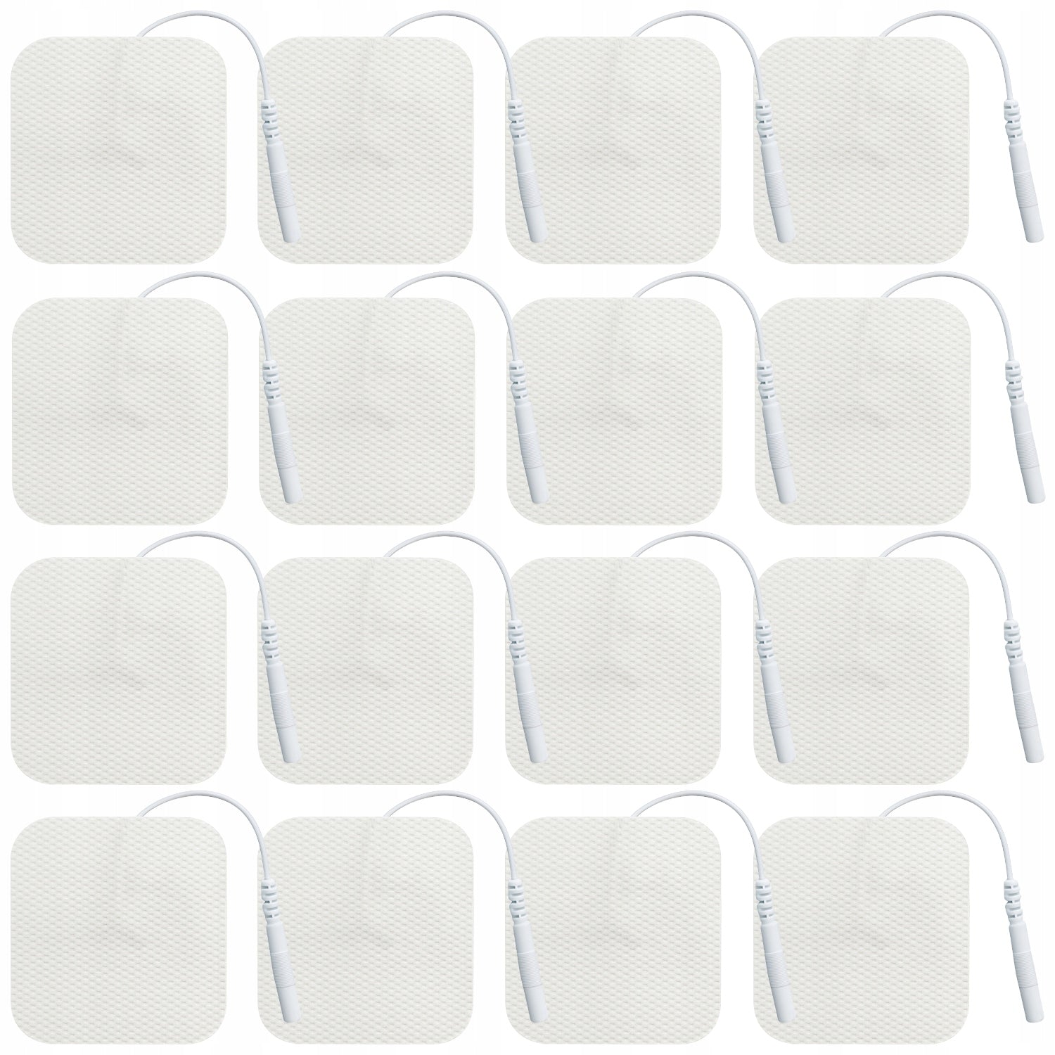 GEL ELECTRODES TENS EMS ELECTROSTIMULATOR OVERLAY 16 pcs 5x5 cm pad Manufacturer code 37675