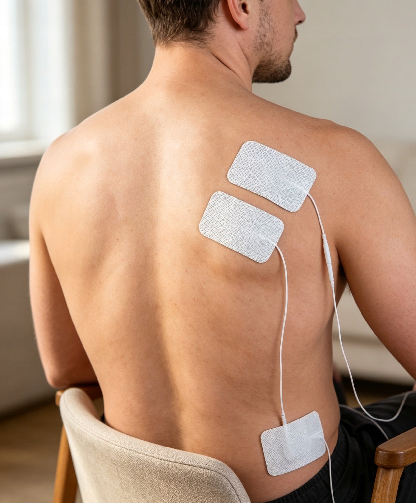 GEL ELECTRODES TENS EMS FOR ELECTROSTIMULATION OVERLAYS LARGE 5x9cm 10 pcs Manufacturer code vdt8546