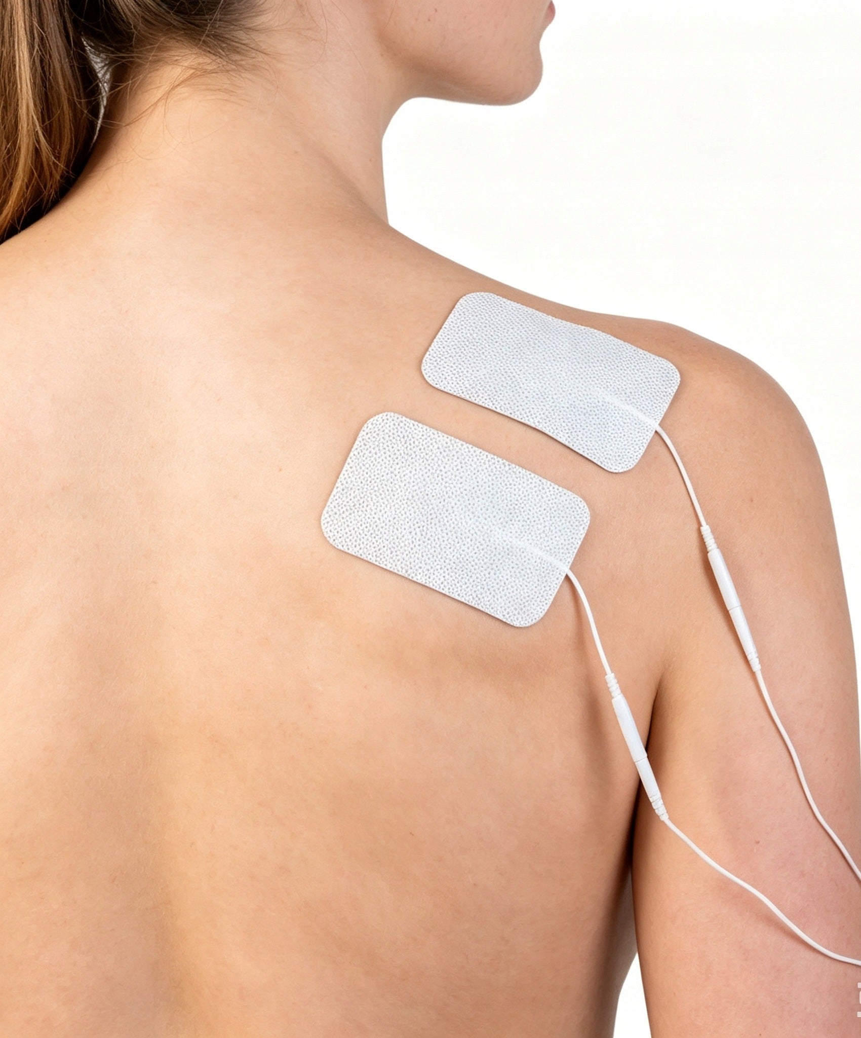 GEL ELECTRODES TENS EMS FOR ELECTROSTIMULATION OVERLAYS LARGE 5x9cm 10 pcs Packaging status original