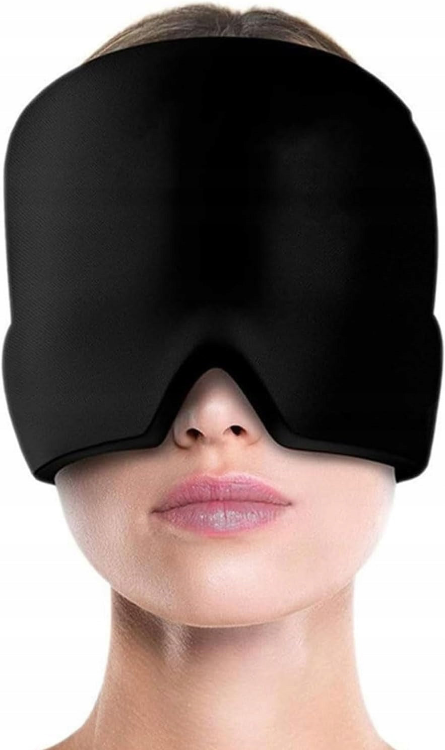 GEL MASK FOR MIGRAINES COOLING HEADACHE RELIEF COMPRESSION THERAPY