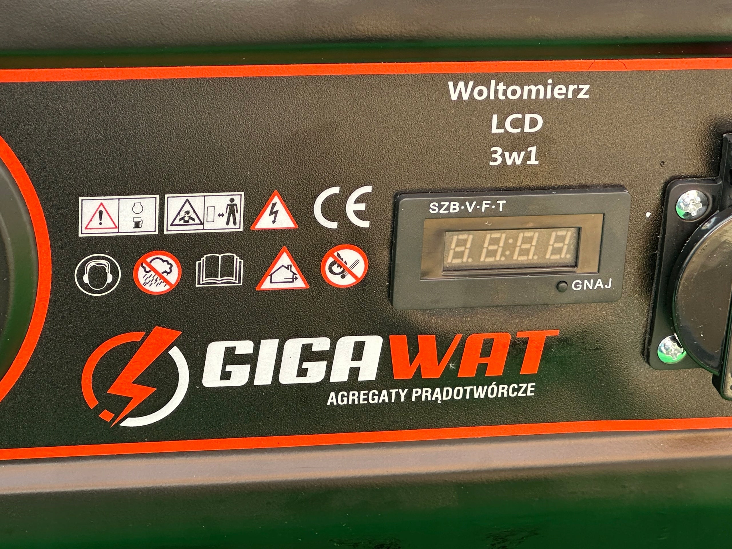 GENERATOR SET 5,1kW current AVR+ Emergency generator power supply PL BRAND Manufacturer code GIGAWAT3500230