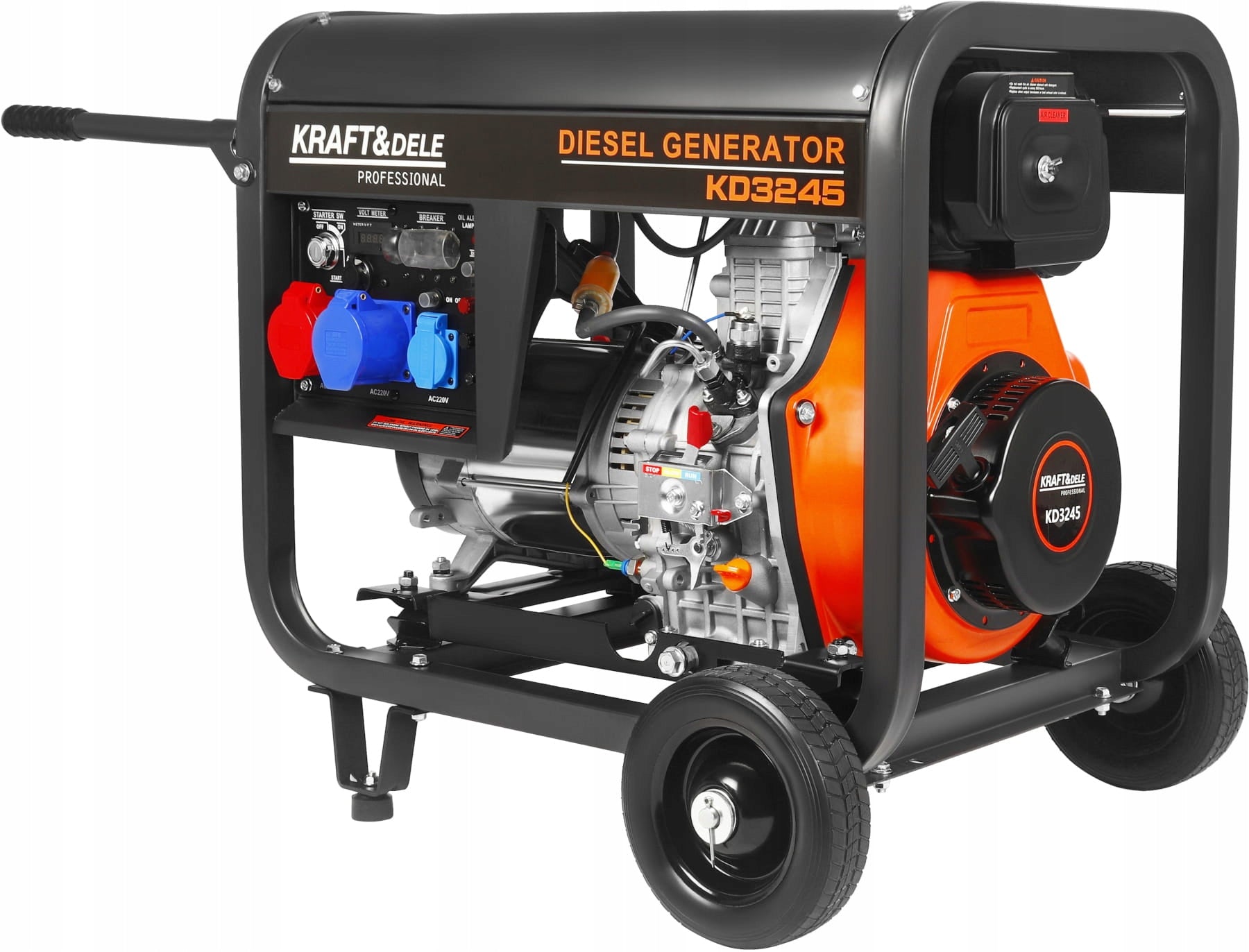 GENERATOR SET DIESEL GENERATOR 8kW 12V/220V/400V 3PHASE NEW* Packaging status original