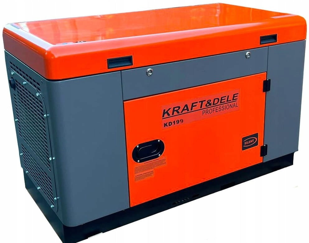 GENERATOR SET DIESEL SINGLE PHASE 19000W GENERATOR 18/19 kW 230V/50Hz Manufacturer code KD199