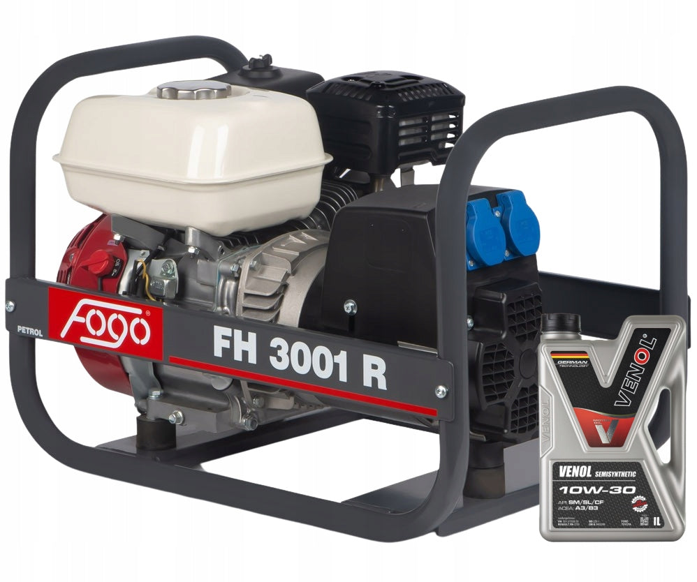 GENERATOR SET FH3001R 2,7kW 230V AVR HONDA - LATEST VERSION 2025!